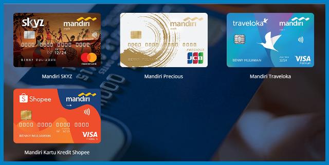 Cara menaikkan limit kartu kredit Mandiri