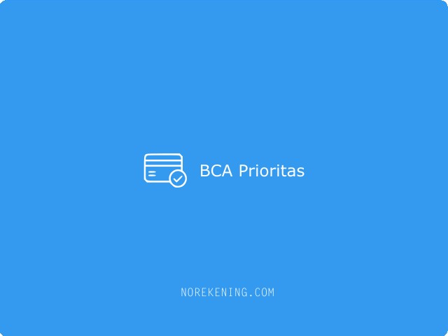 BCA Prioritas