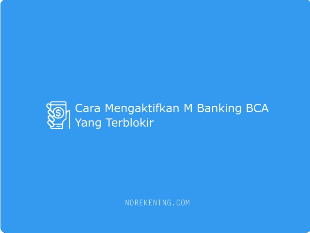 Cara Mengaktifkan M Banking BCA