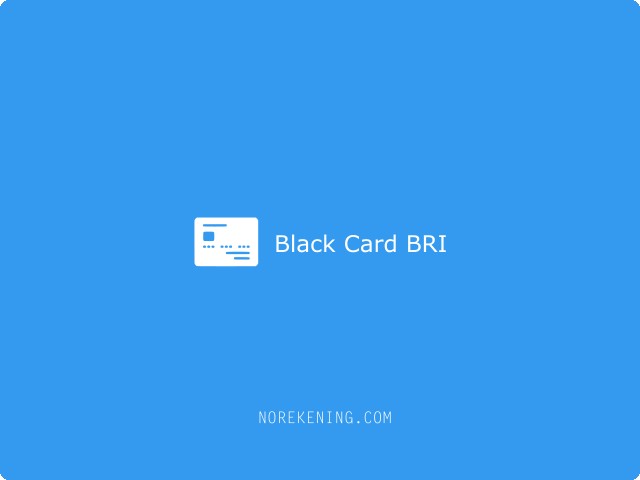 Black Card BRI