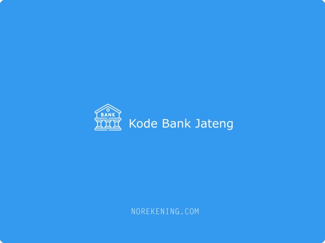 Kode Bank Jateng