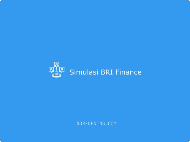 Simulasi BRI Finance
