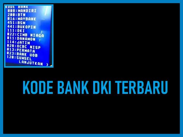 Kode Bank DKI