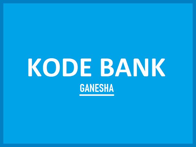 Kode Bank Ganesha
