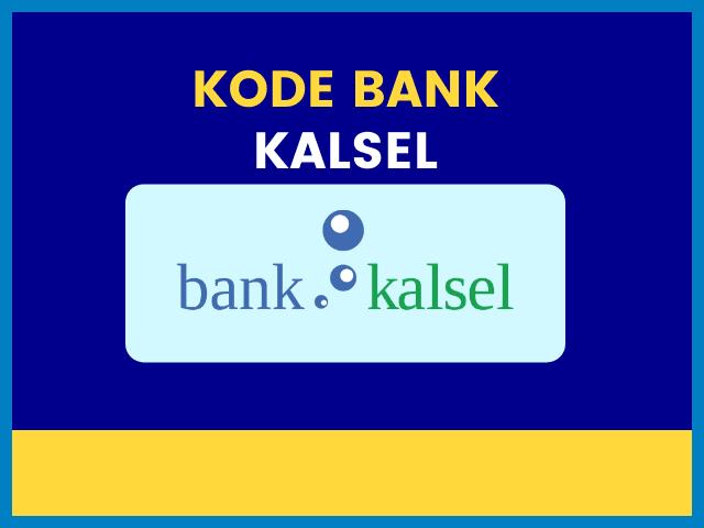 Kode Bank Kalsel