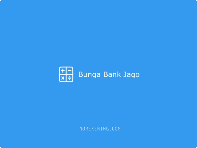 Bunga Bank Jago