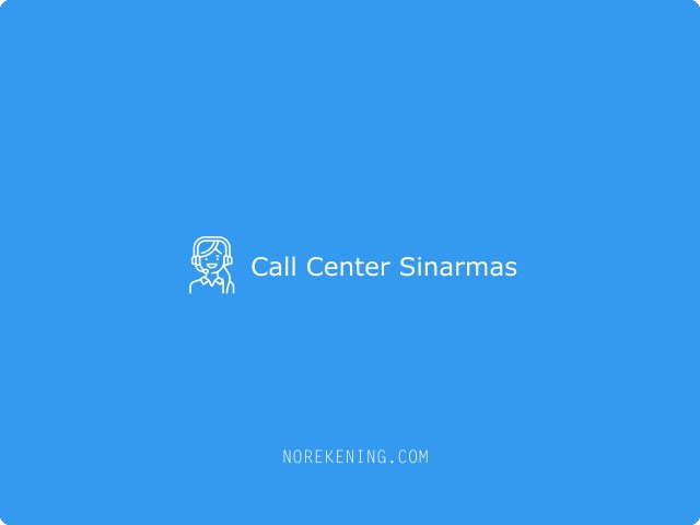 Call Center Sinarmas