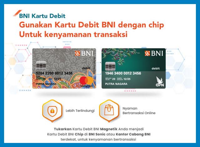 Kartu ATM BNI Chip