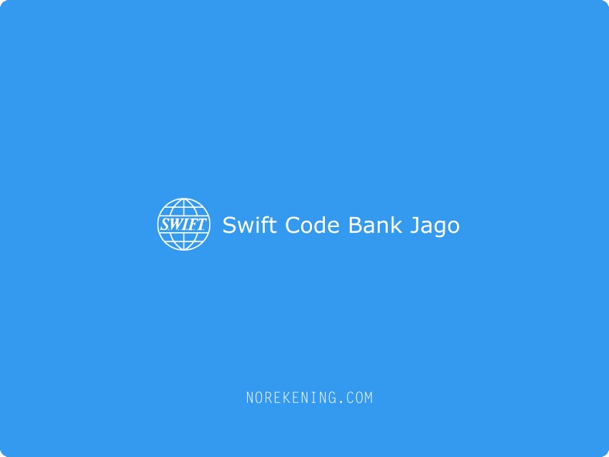 Swift Code Bank Jago